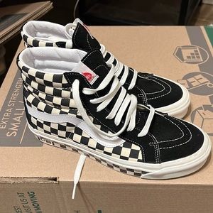Checkered vans